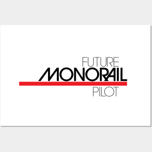 Future Monorail Pilot Posters and Art